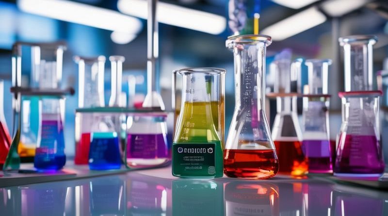 kimya laboratuvarında kullanılan temel malzemeler​